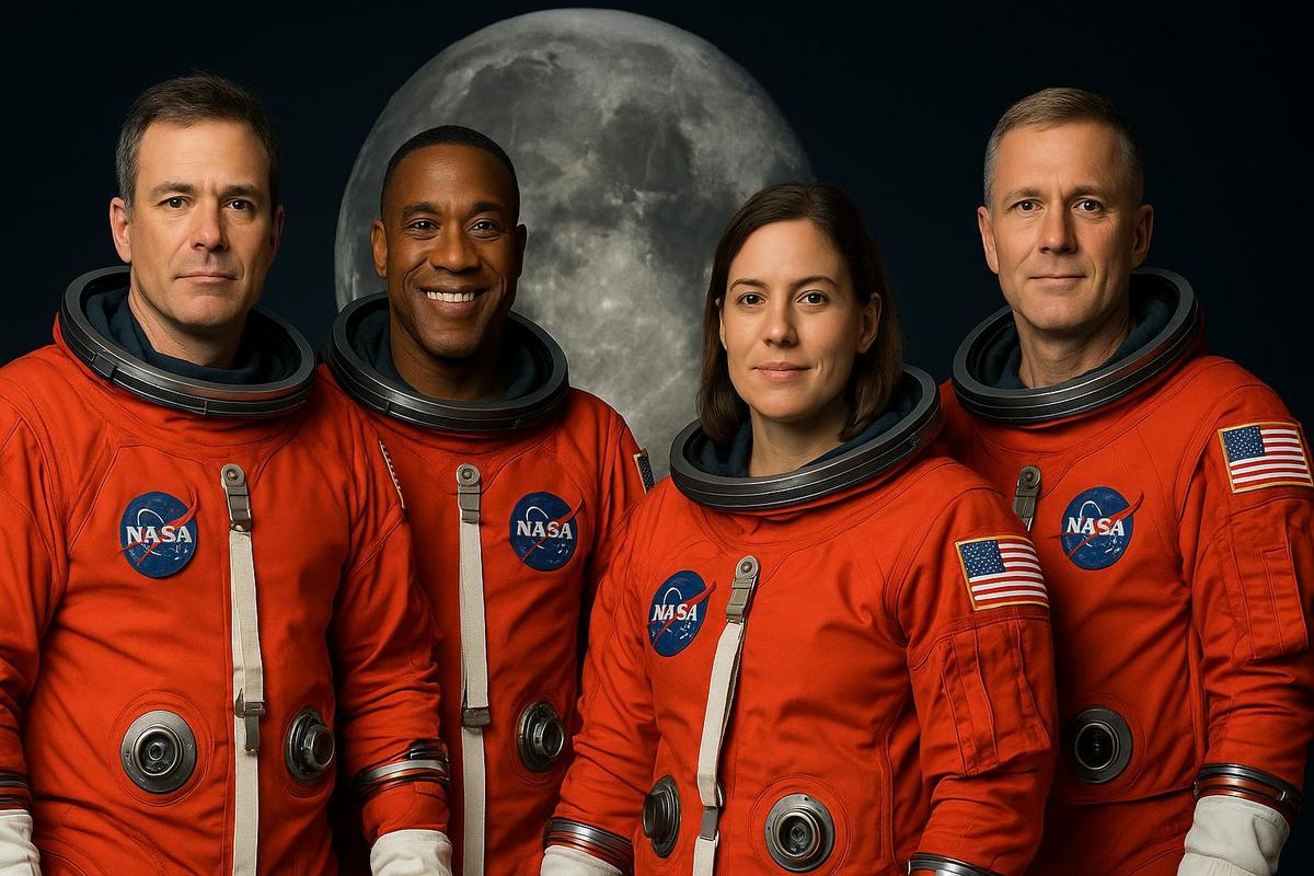 Artemis II : quatre astronautes s’apprêtent à survoler la Lune pour la première fois depuis 50 ans