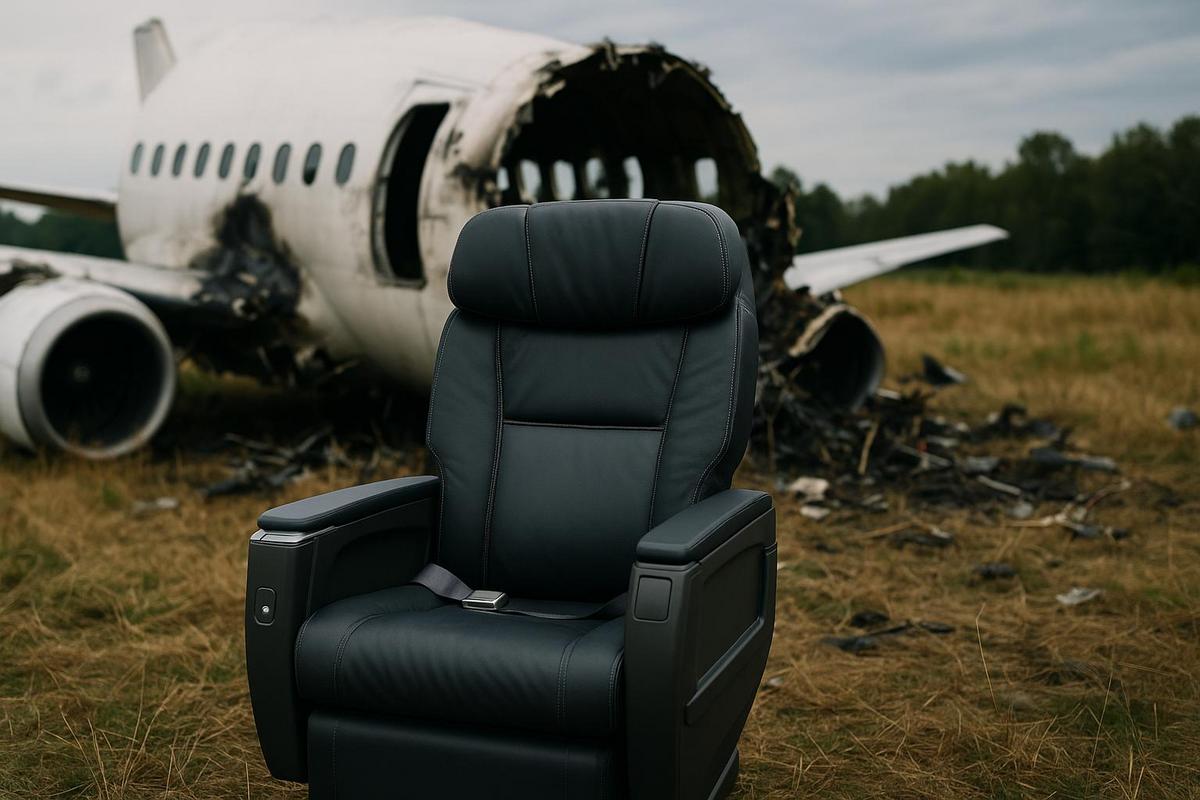 Comment survivre à un crash d’avion : votre siège peut tout changer