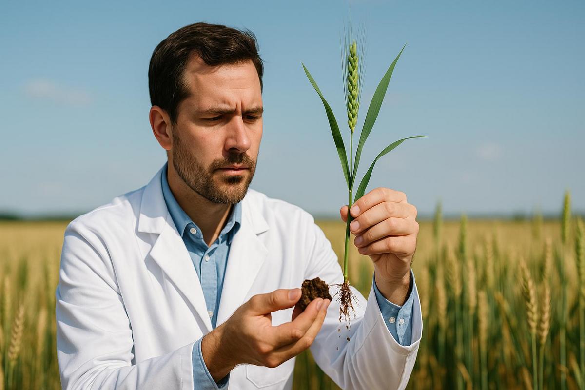 Des chercheurs américains créent du blé capable de produire ses propres engrais