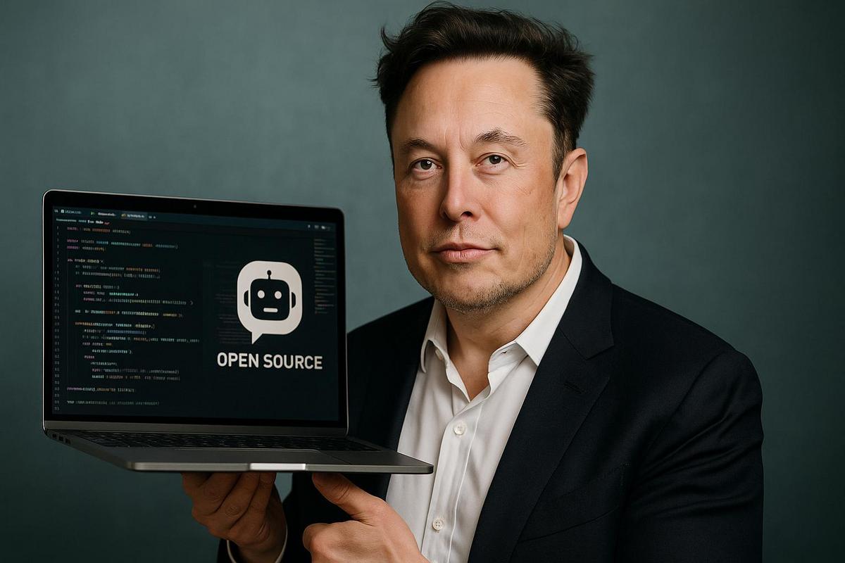 Elon Musk a ouvert le code source de son chatbot