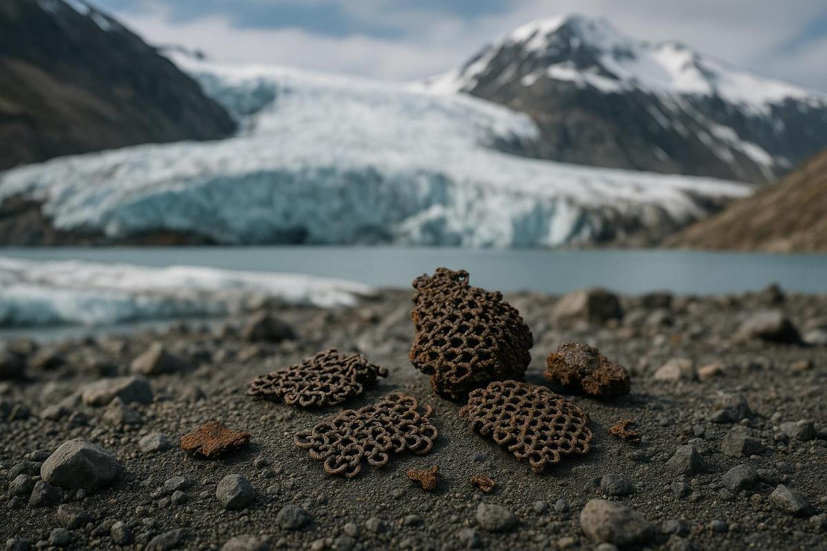 La fonte des glaces a révélé des fragments du seul réseau viking au monde
