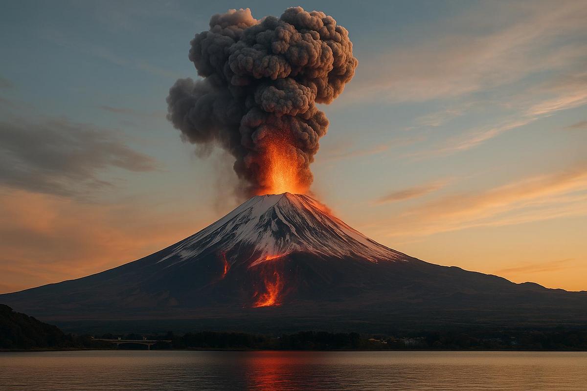 Mont Fuji : un film de l’éruption créé par intelligence artificielle trouble les Japonais