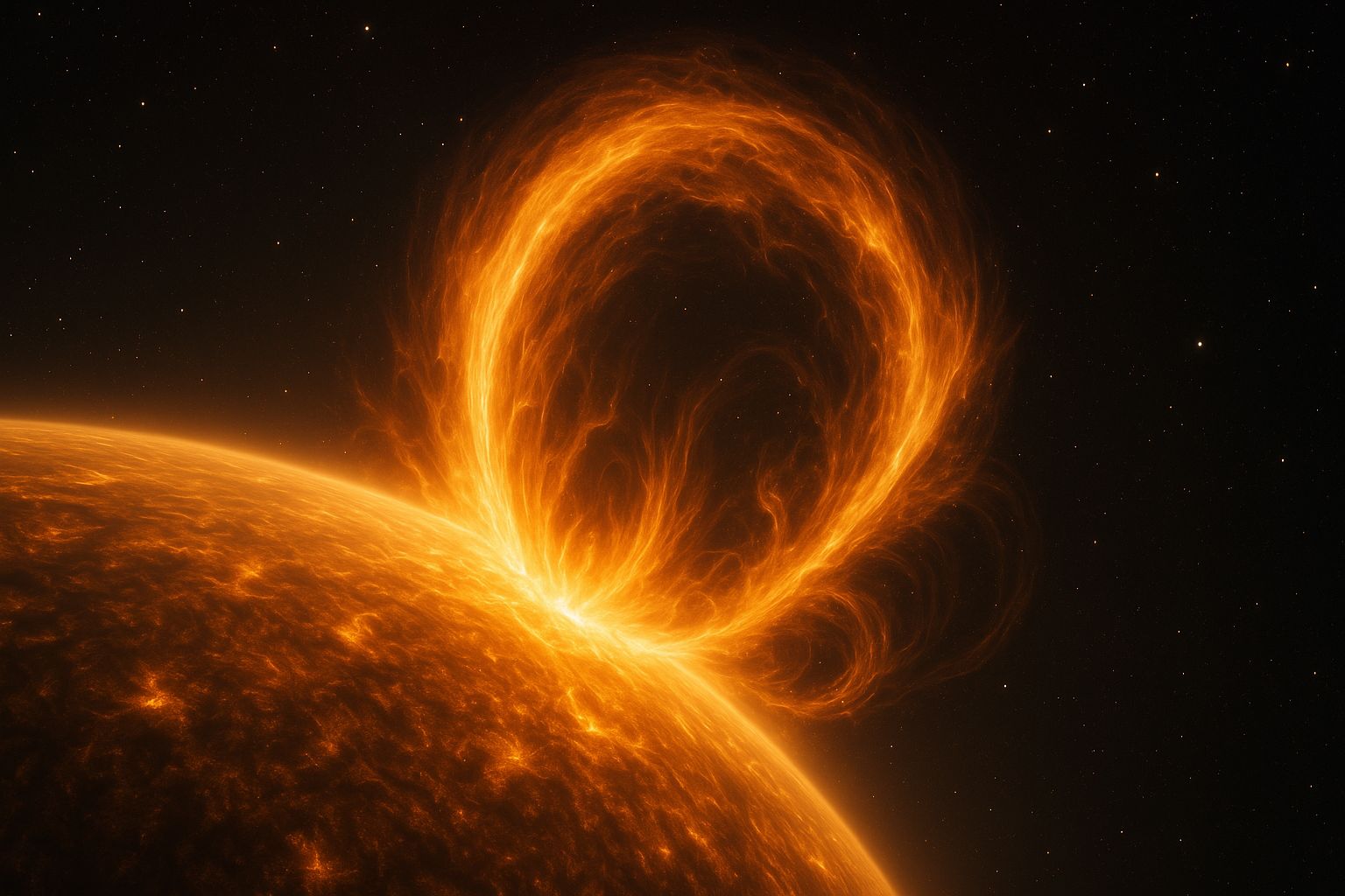 Tempete solaire