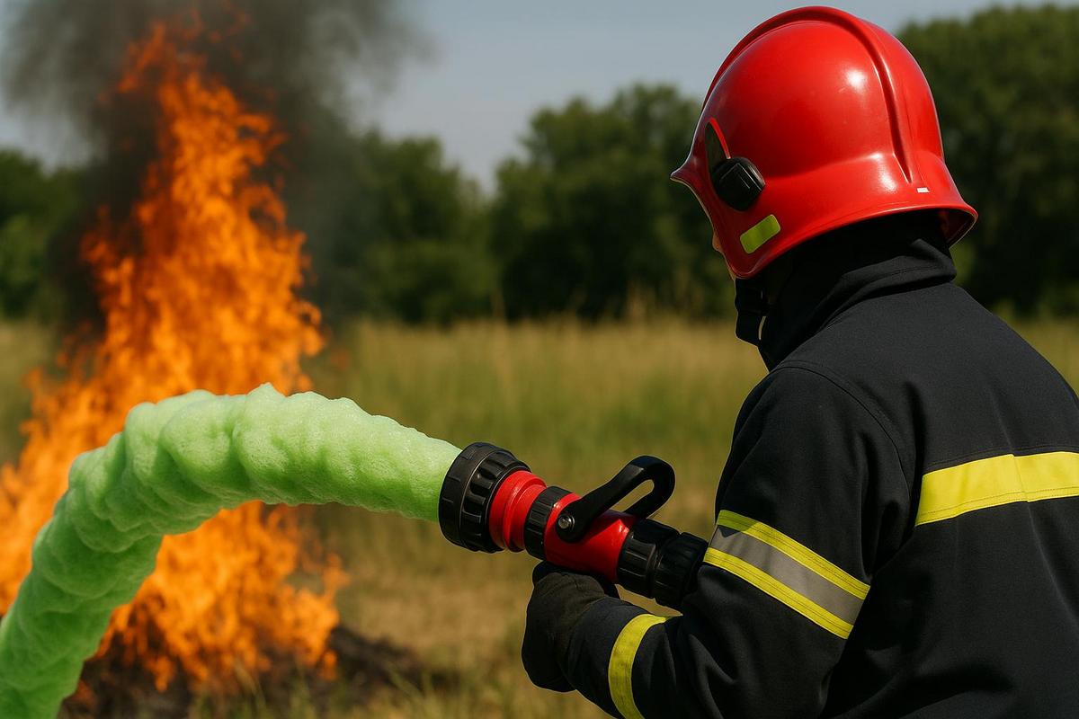 Une mousse écologique à base de soja pourrait révolutionner la lutte contre les incendies